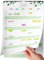 Planificador familiar 2026 - Calendario familiar y calendario de pared 2025 2026 para el hogar, la oficina y la familia - Calendario anual 2025 2026 - julio de 2025 a diciembre de 2026 - Práctico