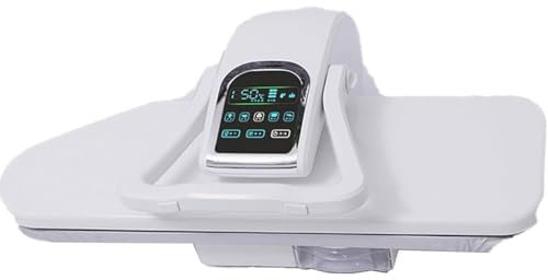 Pressa a Vapore per Stiratura Commerciale,Pressa a Vapore per Tessuti Ad Alta Resistenza Con Ampio Serbatoio Acqua 1L,Stiratrice a Vapore per Uso Commerciale,Con Pannello Touch Screen,89cm