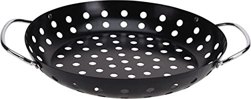 BBQ Wok-Pfanne für Barbecue 24 cm