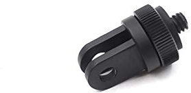 LICHIFIT Universal Aluminum Alloy Connector 1/4 Camera Base Screw Adapter for Insta360 X4 /X3& ONE X3/X2/X/R for GoproHero 11/10 Action Camera Accessories