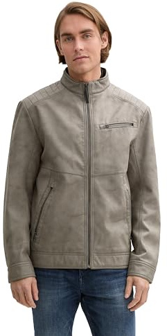 TOM TAILOR herr 1044633 Konstläderjacka
