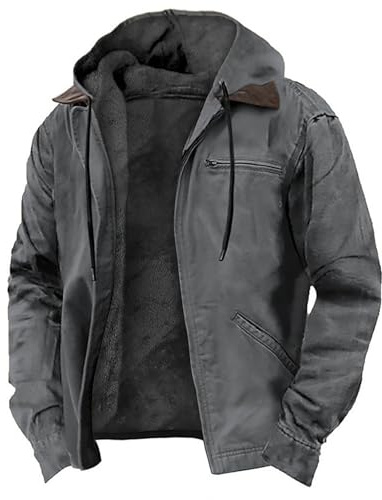 Veste en Jeans Hiver Homme Veste LéGèRe Kaki Homme Veste en Jean Homme sans Manche Veste éTé Homme Aviateur Cuir Manteau Mode Homme Blouson Parka Hiver Homme Veste Coupe Vent Homme Veste 4XL Homme