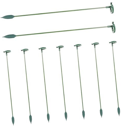 CIMAXIC Lot de 10 Tuteurs pour Plantes Dextérieur Treillis Grimpant pour Pots De Fleurs Hortensias Outils De Jardinage