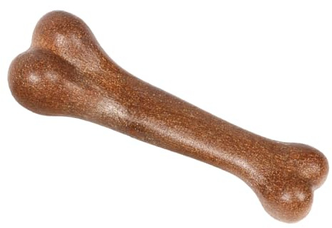 Naturlig Träfiber Hundtugga Bentänder Rengöring Hållbar, (Brun)