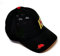 Lancia Cappellino HF Ufficiale Visiera Curva, Nero