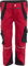 Planam Norit Kinder Junior Bundhose rot schwarz Modell 6547 Größe 110/116