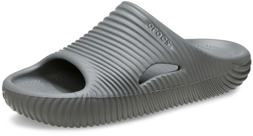 Crocs Mellow Tide Recovery Slide Slate Grey Size 6 UK Men/ 7 UK Women