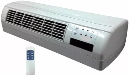 Eden pulse Climatizador split cerámico con mando a distancia FM, ideal para regular la temperatura y mejorar el confort en el hogar.