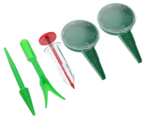 BEBEMOKO 6 Pezzi Manuale Portatile Per Giardino Accessorio Per Semina Fiori Verdure e Lattuga Strumento Di Semina Distributore Regolabile Per Precisione