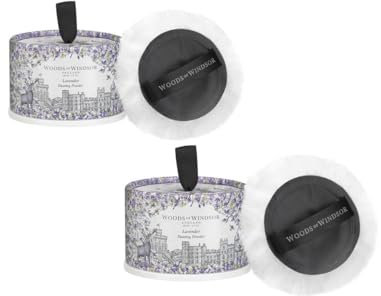 2 x Woods of Windsor Körperpuder Lavendel je 100g (2 x 1 Stück)