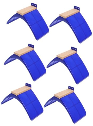 Gatuida 6 Stück Teiliges Pigeon Stand aus Massivem Holz Stabile Tauben Sitzbretter mit Schraublöchern Langlebige Vogelstangen für Papageien Wellensittiche und Tauben Ruhegestell für