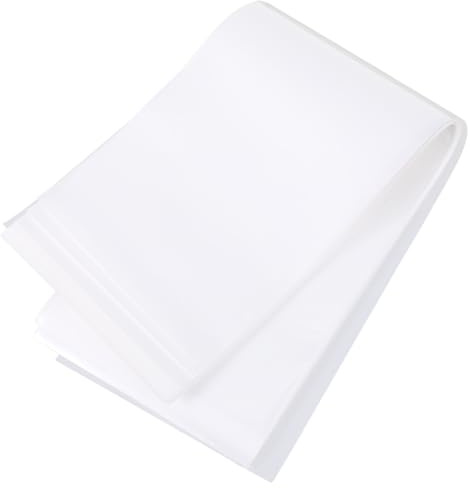 MERRYHAPY 100 Feuilles de Papier Colorant pour Cheveux Transparents Outil de Coiffure Professionnel pour Mèches et Reflets Papier pour Teinture Capillaire Flexible et Léger Lot de 100