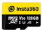 Insta360 128GB UHS-III V30 MicroSD Card -One X/V2/Pro/R/Rs/Ace Pro/Sphere Action Camera