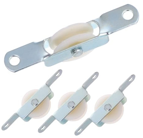 Mipcase 1 Jeu Accessoires pour Parasols D'extérieur Pièces Détachées Parasol Réparation Parasol Roue Parasol Patio Pied De Parasol De Terrasse Ressort De Porte Moustiquaire PP Paquet De 4