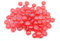 ARSUK 170–180 Stück Rote Glassteine – 955g Glasnuggets 17–20mm – Deko Glasperlen in Rot für Vasen, Tischdeko, Bastelprojekte, Aquarium, Hochzeit, DIY, Streudeko, Floristik & kreative Dekoration