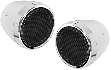 Mc425Ba Motorcycle Speaker And Amplifier Sound System tooth Weatherproof, 3 Inch Speakers, 2 Channel Amplifier, Fm Tuner, Usb, Sd, Auxiliary In, Great For 12 Volt Vehicles