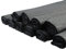 Netuno 10 rouleaux de papier crépon noir 200 x 50cm papier crêpe coloré papier de soie coloré papier crépon pour bricolage décoration DIY loisirs créatifs papier décoratif papier crépon de couleur