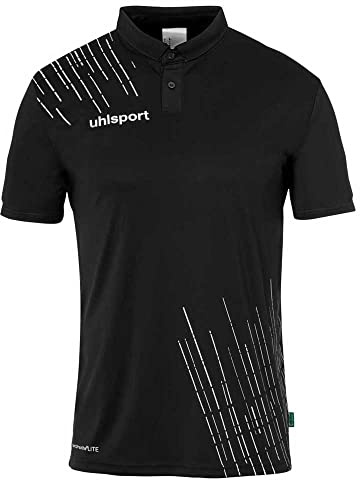 uhlsport Herren Score 26 Poly Poloshirt Und Jungs Sport-Polo, Schwarz/Weiß, XL EU