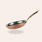 CopperStudio Signature 8” Copper Frying Pan, Hand-Hammered Copper, Non-Reactive tin Lining. Riveted cast-Bronze Handle. Electric stovetop Safe, Oven Safe, PFAS-Free, Broiler Safe to 425°F