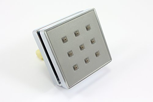 Di Vapor (R) Corpo doccia quadrato getto d'acqua (bidirezionale) per doccia a vapore o doccia E