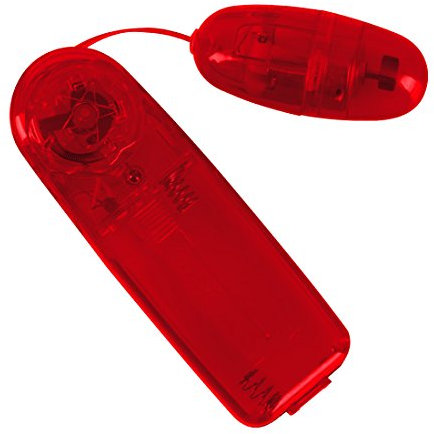 You2Toys Vibrating Bullet- kleines Vibro-Ei für Frauen und Paare, Bullet Vibrator mit stufenloser Vibration, Stimulator für vaginale Massagen, rot