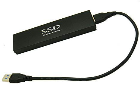 Sintech USB 3.0 External Enclosure Case,Compatible With 18 Pin SSD From 2010-2011 MacBook Air