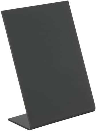 Securit TBA-BL-A7 Tischaufsteller L-BOARDS, DIN A7, schwarz