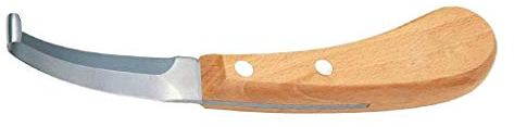 Kerbl Cuchillo profesional para pezuñas doble en 1 pieza