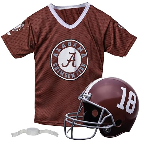 Alabama Crimson Tide Kids/Youth Football Helmet Uniform Set