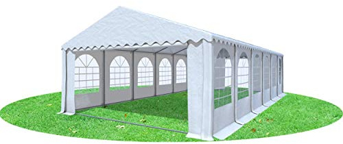 Stabilezelte Partyzelt 6x12m Giant Pro PVC FR XXL mit Fenster