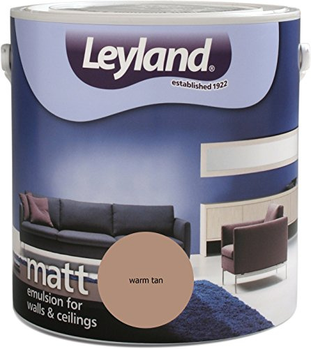 Leyland 1 Matt Emulsion Paint, Warm Tan