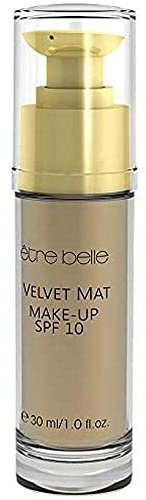 Velvet Mat Matifying Make-up; être belle Cosmetics; Samtig, mattierendes Pflege-Make-up; langanhaltende, flüssige Foundation Vanilla Beige Mat