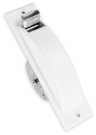 DIWARO® Halbeinlass-Gurtwickler | Lochabstand 210 mm | für 5 m Gurt | weiß