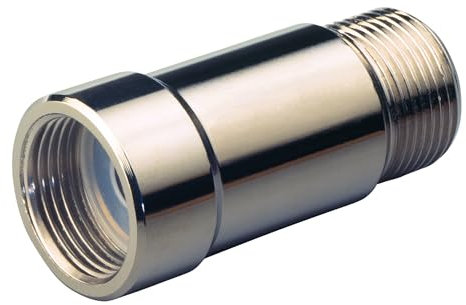 Ardes AR5021 Raccordo Anticalcare Magnetico Ecocal Per Elettrodomestici In Ottone Nichelato Ø 32 mm Lunghezza 63 mm
