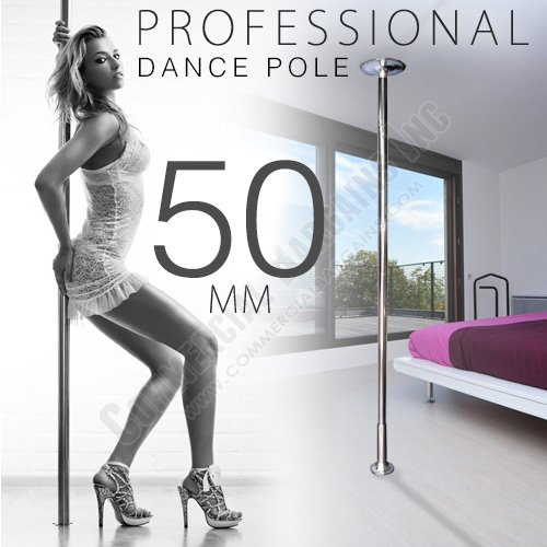 X-Dance 50 mm portátil Pole Dance exótica Personal Fitness Ejercicio