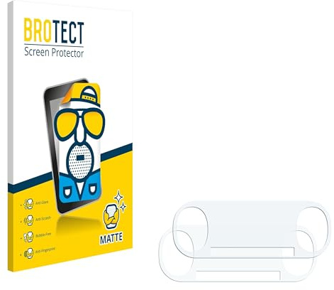 BROTECT Entspiegelungs-Schutzfolie für Sony Playstation PS Vita Slim (Rückseite) (2 Stück) Matte Displayschutz-Folie, Anti-Reflex, Anti-Fingerprint