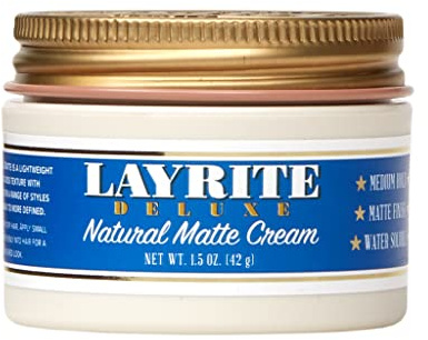 Layrite Natural Matte Cream, 1.5 oz