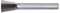 Pferd 21155236 Hartmetall-Frässtifte WKN 1613/6 Z3