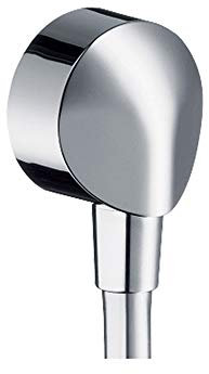 hansgrohe Fixfit E Schlauchanschluss mit Rückflussverhinderer, Chrom
