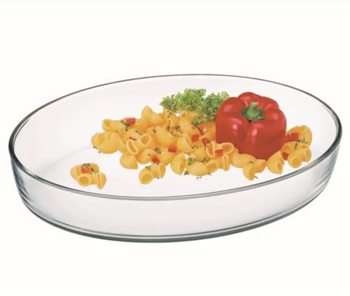 Simax 8593419414343 Simax Ovale Auflaufform 2.2 L, One size, klar