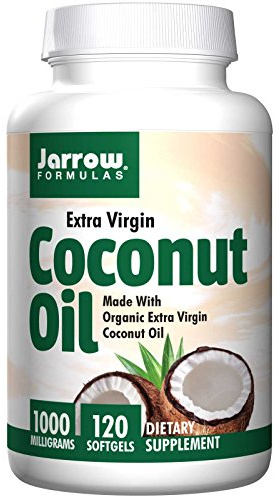 Jarrow Formulas, Huile Coco, Extra Vierge, 1000 mg, 120 Gélules