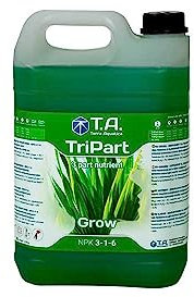 GHE Flora Gro Hydroponic Fertilizer - idroponica Fertilizzante, 5 Litri