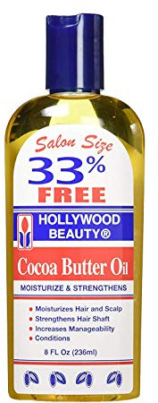 Hollywood Beauty Cocoa Butter Oil 236ml