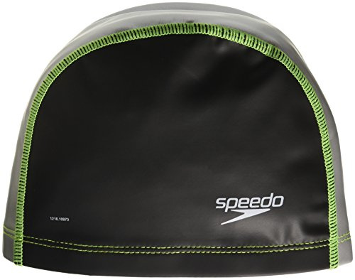 Speedo Men's Race Nylon Solid Water Polo Brief Swimsuit, Black, 40