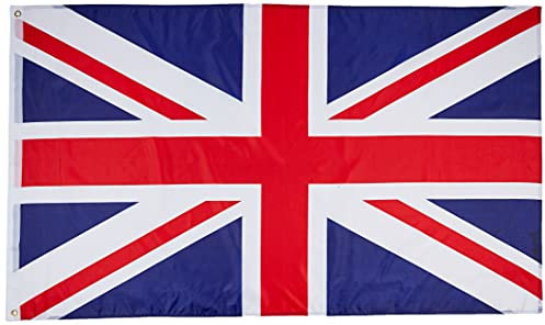 MM Grossbritannien - Union Jack Flagge/Fahne, 150 x 90 cm, wetterfest, mehrfarbig, 16208