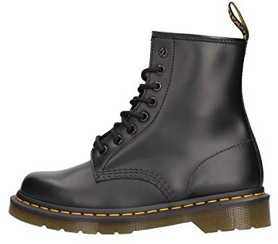 Dr. Martens 1460, Stivali classici unisex adulto, (Noir (Black Smooth)), 36
