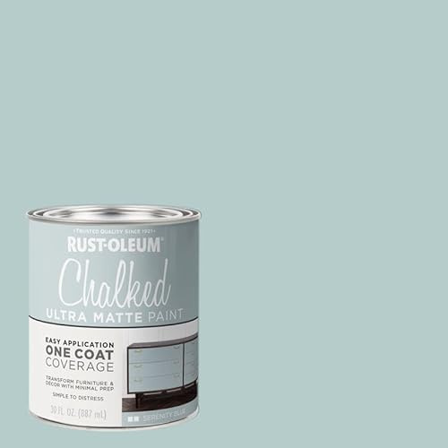 Rust-Oleum Chalked Ultra-Matte Serenity Blue Paint | 30 oz.