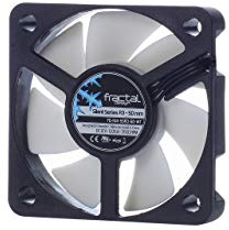 Fractal Design Silent Series R3 White - Silent computer fan - Optimized for quiet operation - 50 mm - Rotational speed 3500 RPM - Black ribbon cable - Rifle bearings - 12v - Black/White (Single)