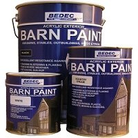 Bedec - Barn Paint - Deep Blue - Semi-Gloss - 2.5 litres