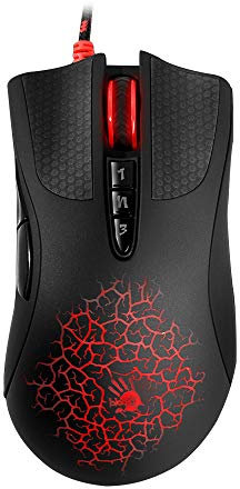 A90 - Optical Gaming Mouse with Light Strike (LK) Optical Switch/Scroll - 8 Programmable Buttons and Advanced Macros - 4000 DPI